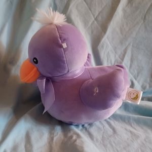 Purple Duck Baby Ducklet Easter Stuffed Animal Plush Toy Animal Adventure